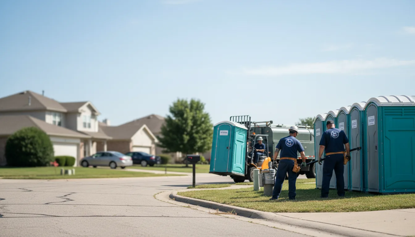 Porta Potty Rental in Ogden, KS near me